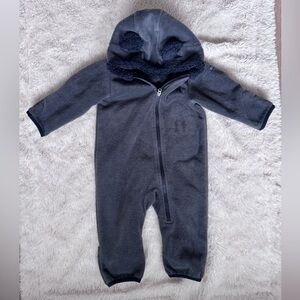 Columbia Charcoal Kids One Piece Footie